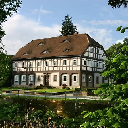 Komfort-Ferienwohnung "Zur Schmiedebruecke" Großschönau Dış mekan fotoğraf