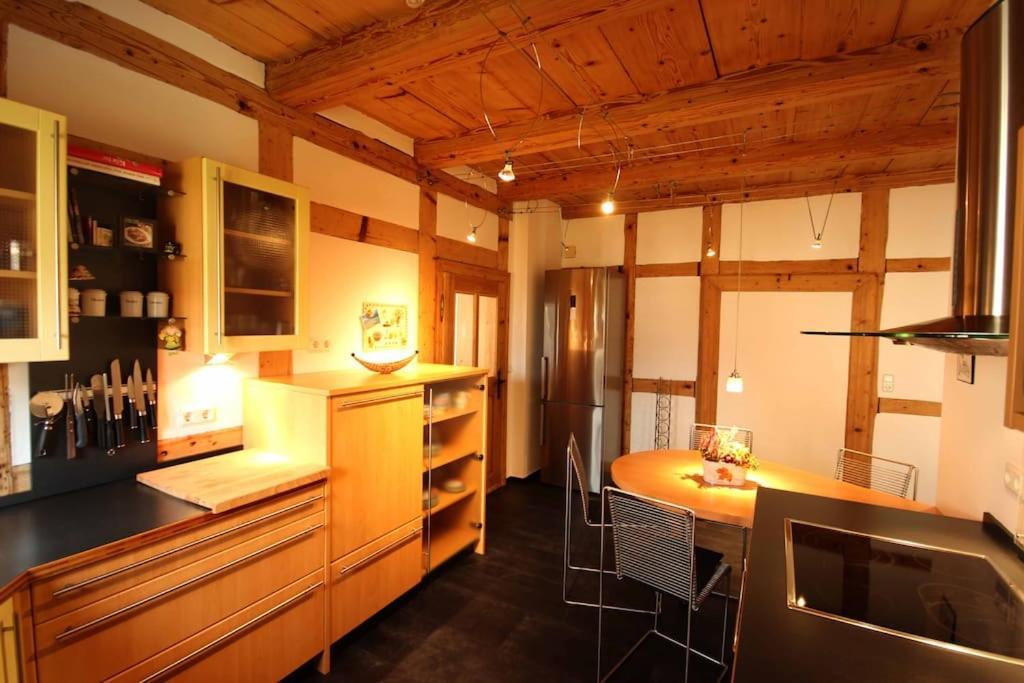 Komfort-Ferienwohnung "Zur Schmiedebruecke" Großschönau Dış mekan fotoğraf