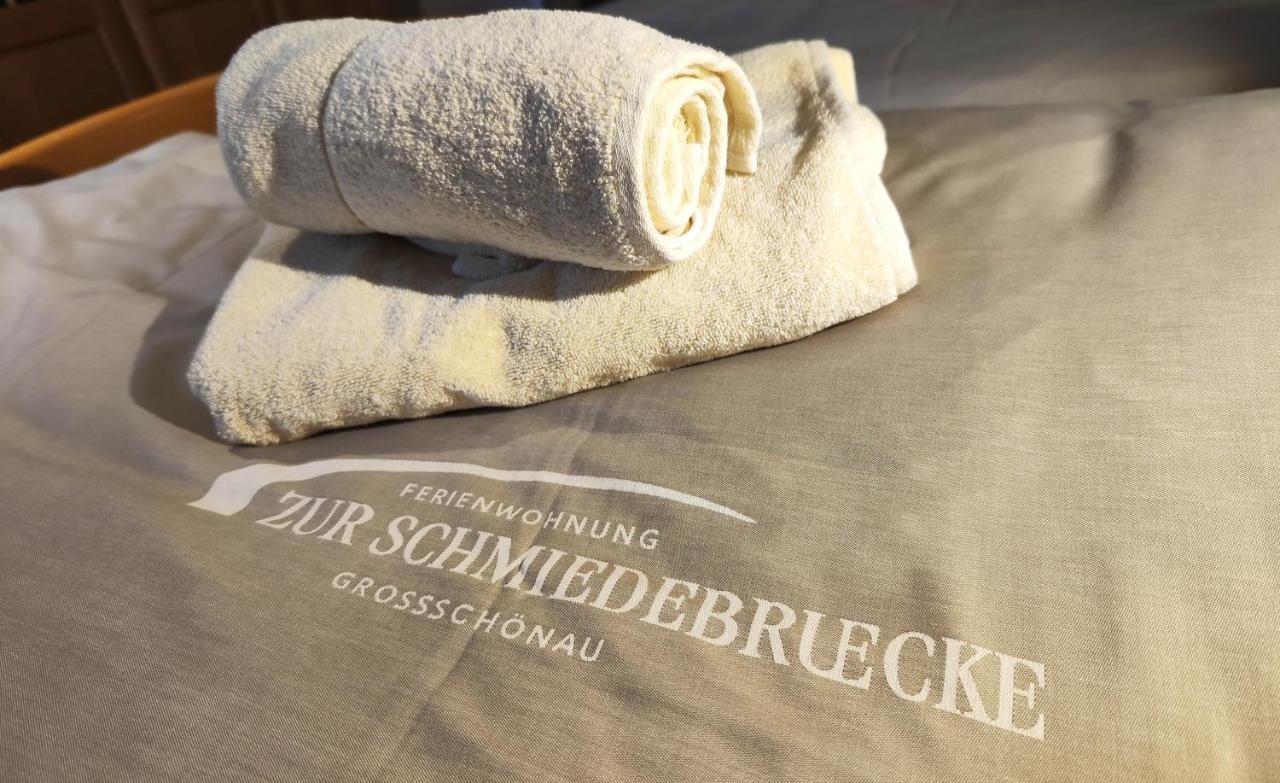 Komfort-Ferienwohnung "Zur Schmiedebruecke" Großschönau Dış mekan fotoğraf