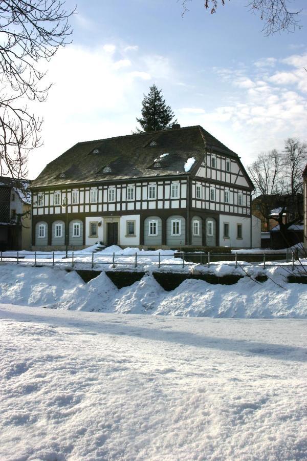 Komfort-Ferienwohnung "Zur Schmiedebruecke" Großschönau Dış mekan fotoğraf